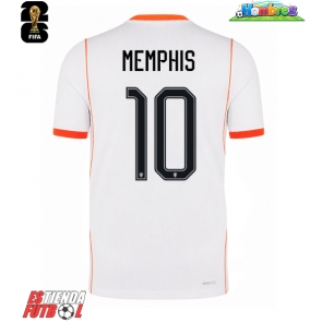 Países Bajos Memphis Depay #10 Segunda Equipación Mundial 2026 Manga Corta